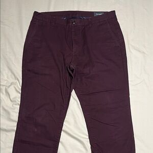 Bonobos Men's Dark Purple Chinos
